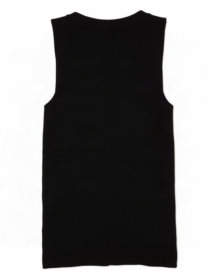 Canotta da donna Marks & Spencer UK 10 piccola in viscosa nera