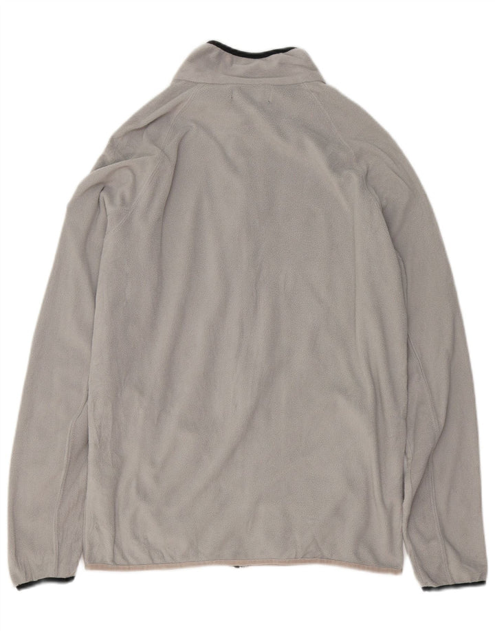 Giacca in pile da donna TRUSSARDI UK 18 XL Poliestere grigio