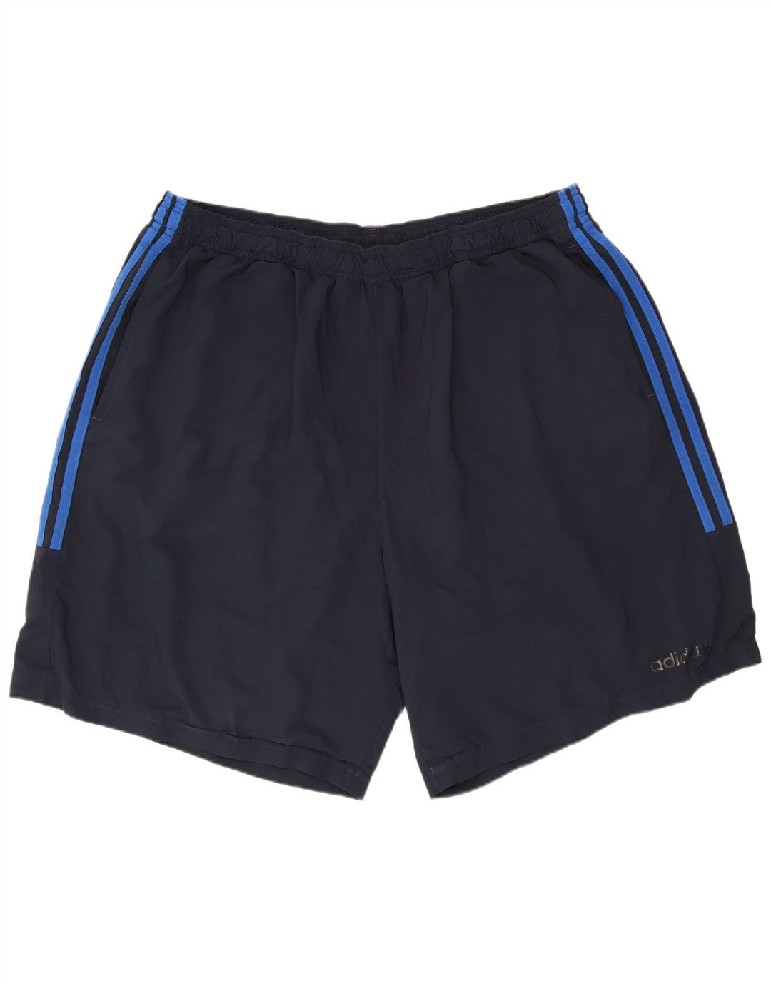 Pantaloncini sportivi da uomo ADIDAS 2XL poliestere blu navy