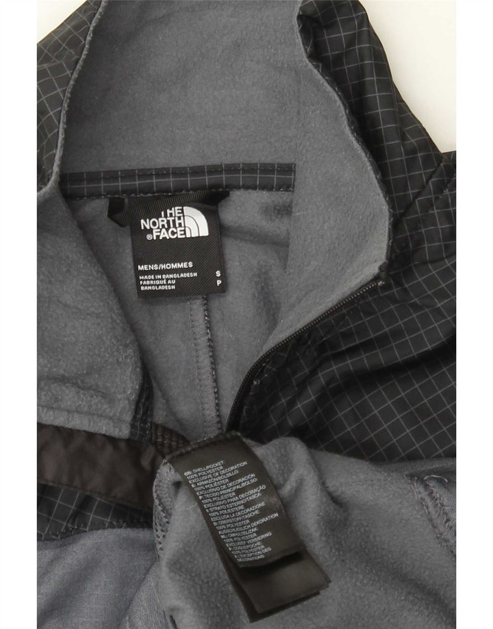 Felpa grafica da uomo The North Face Maglione piccolo grigio color block