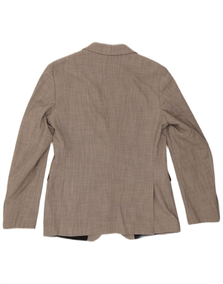 Giacca blazer a 2 bottoni da uomo Zara EU 48 poliestere grigio medio