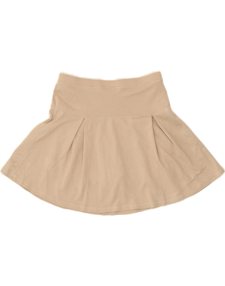 IZOD Girls Mini Skirt 9-10 Years W24  Beige Polyester Vintage Izod and Second-Hand Izod from Messina Hembry 