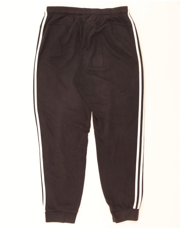 Pantaloni da tuta da uomo Adidas Joggers grandi in cotone nero