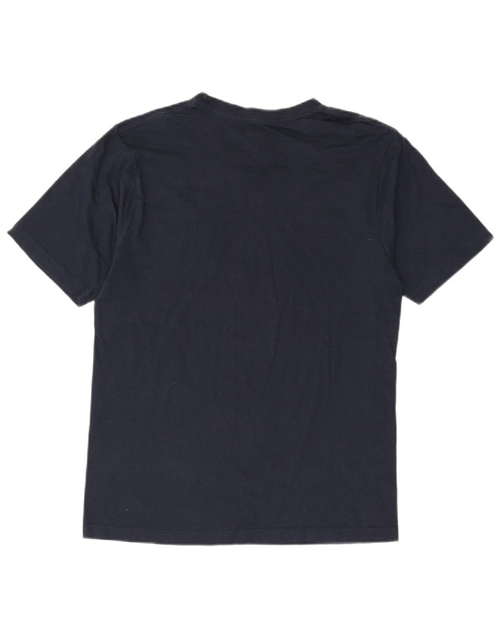 T-shirt da uomo DKNY Top in cotone blu navy medio