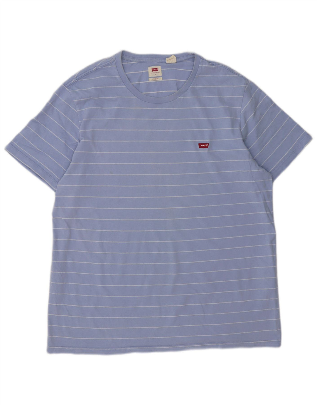 T-shirt standard da uomo Levi's Top in cotone a righe blu grandi