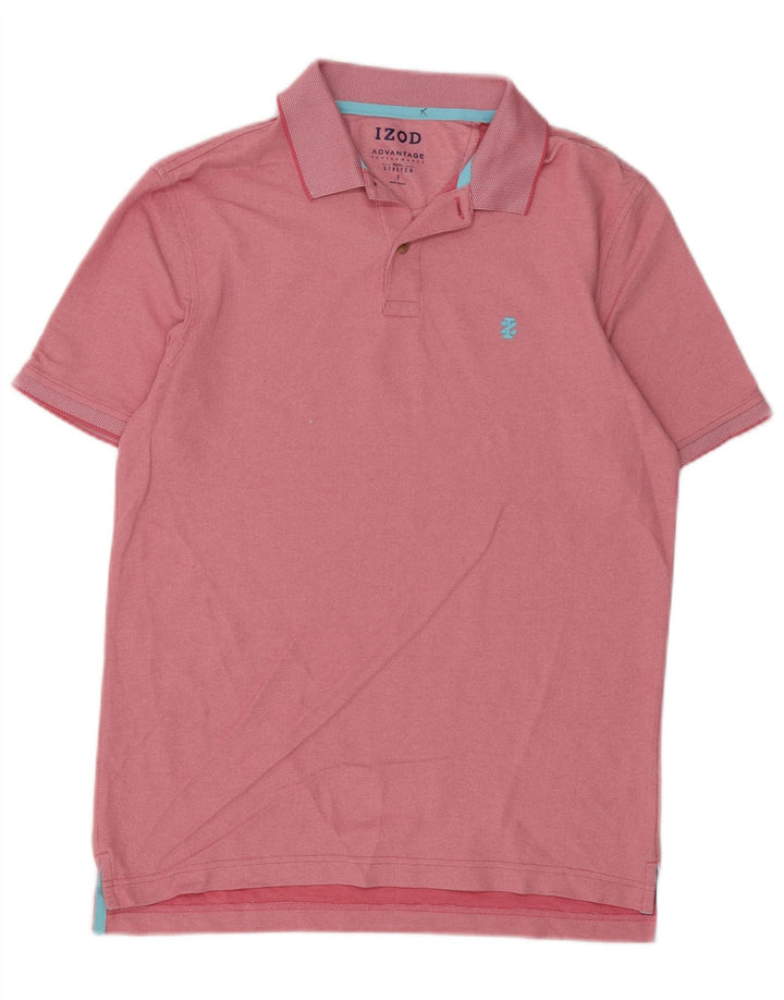 Polo da uomo IZOD piccola in cotone rosa