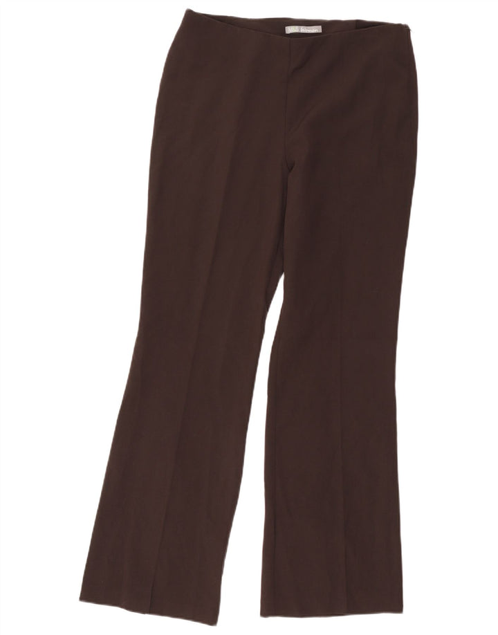 Pantaloni casual Bootcut da donna Marks & Spencer UK 12 Medium W30 L29 Grigio