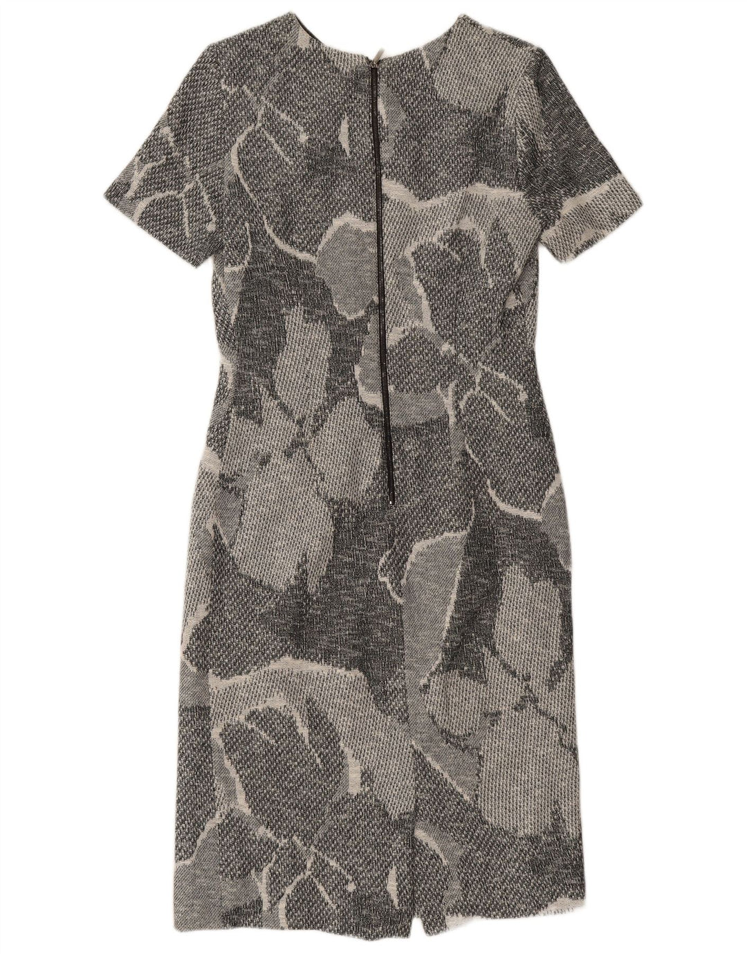 Abito tubino da donna Hugo Boss UK 12 Grigio medio floreale
