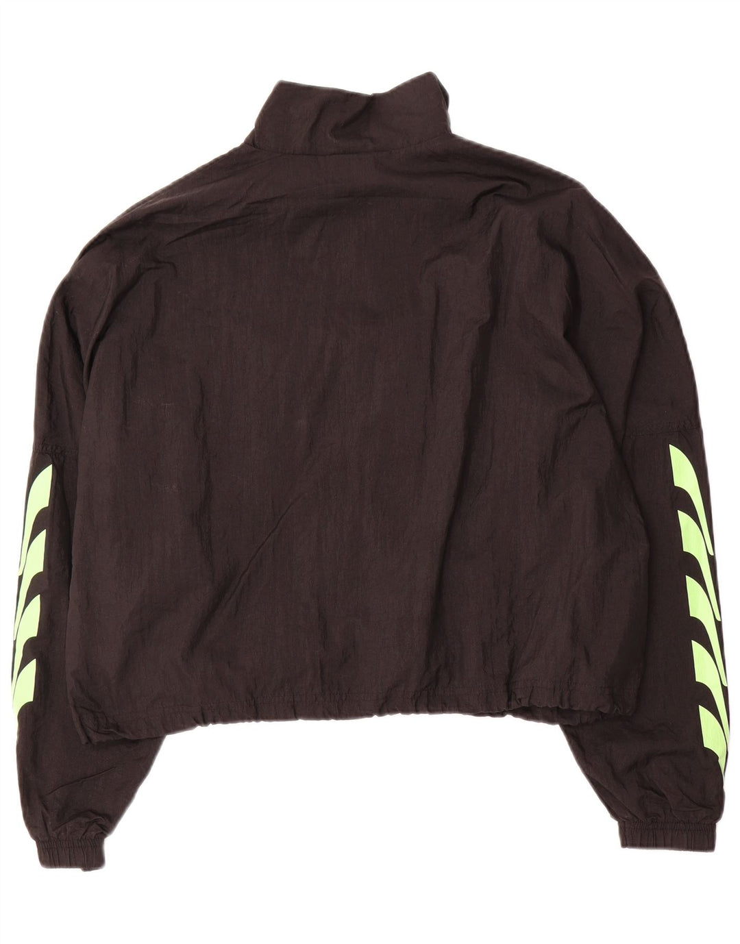 Giacca da ginnastica oversize con grafica corta PUMA da donna UK 16 Large Nera