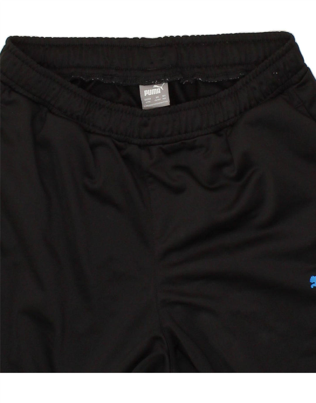 PUMA Boys Tracksuit Trousers 13-14 Years Black Vintage Puma and Second-Hand Puma from Messina Hembry 