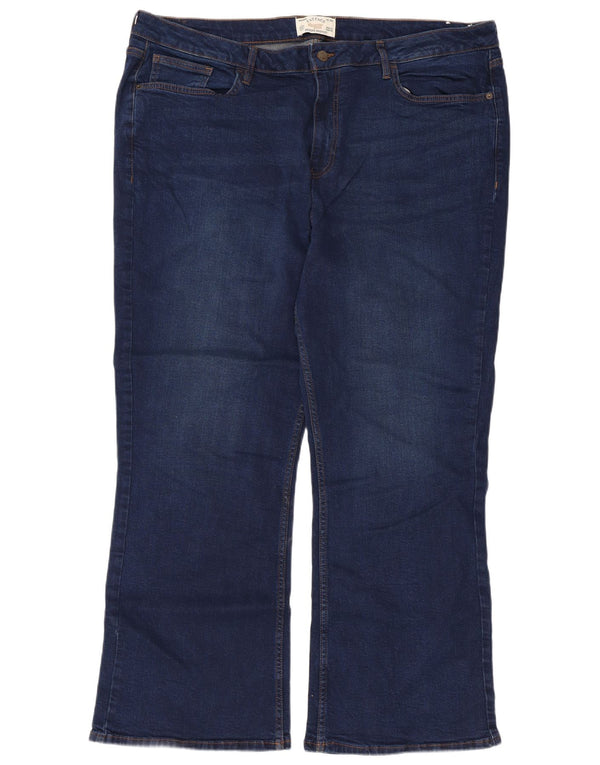 Jeans bootcut da donna Fat Face UK 22 3XL W42 L29 Cotone blu navy