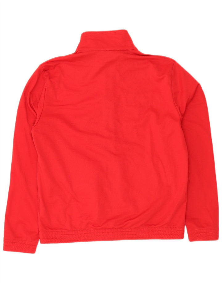 ERREA Giacca da tuta da uomo piccola in poliestere color block rosso