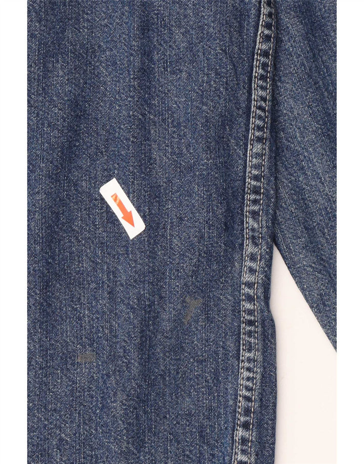 Camicia di jeans da uomo Levi's in cotone blu medio