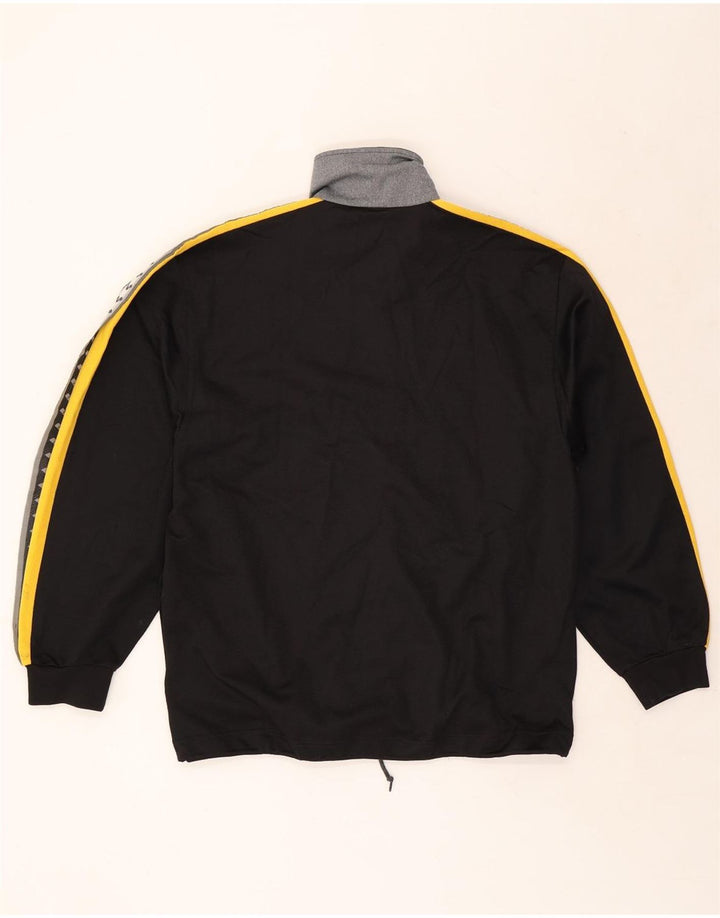 ARENA Giacca da tuta grafica da uomo grande color block nero