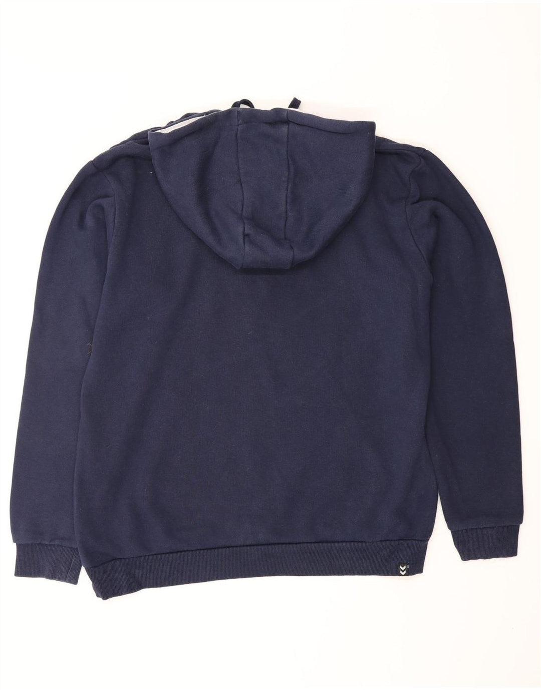 Maglione con cappuccio grafico da uomo HUMMEL grande in cotone blu navy