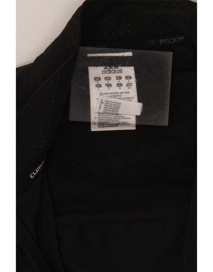 Giacca antipioggia ADIDAS da uomo Climalite UK 36 Small Poliestere nero