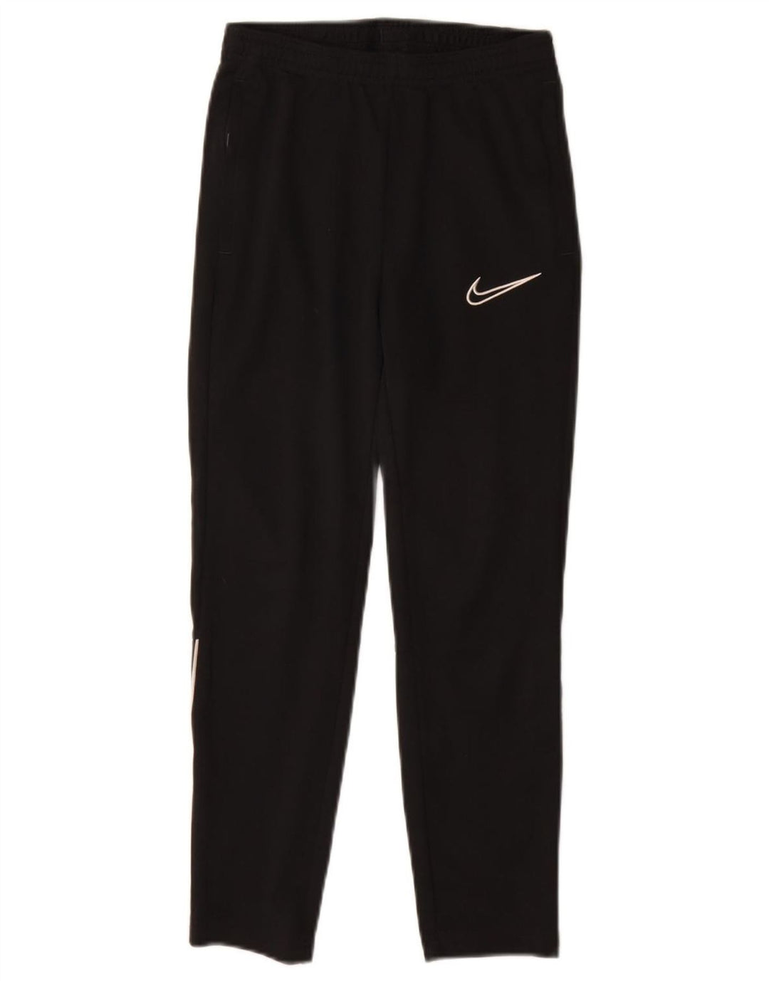 Pantaloni da tuta Nike da ragazzo Dri Fit 10-11 anni poliestere nero medio