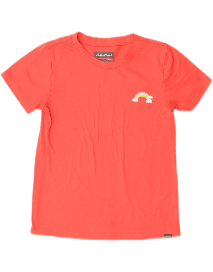 Maglietta per ragazze Eddie Bauer Top 10-11 anni Poliestere rosso medio