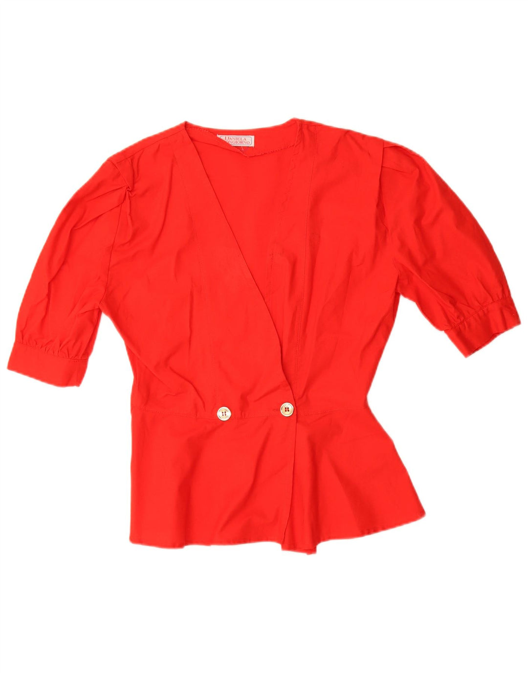 Set gonna vintage da donna in 2 pezzi IT 42 medio W28 rosso