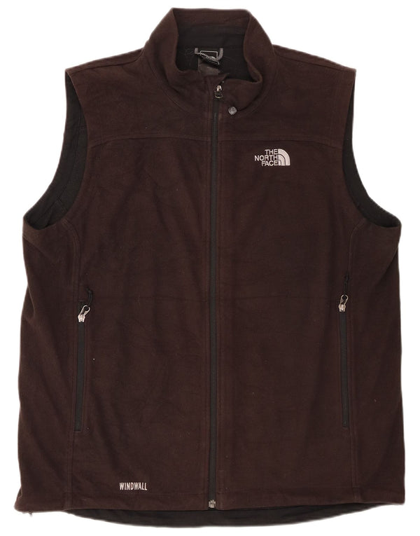 Gilet in pile da uomo The North Face UK 40 grande poliestere nero