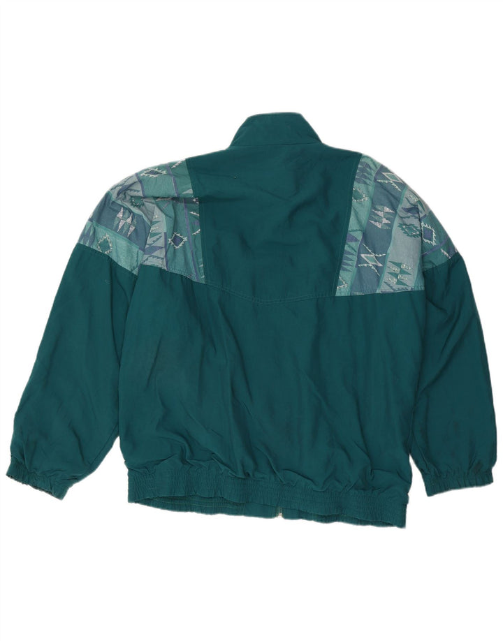 Giacca da tuta da uomo Jean Leduc XL Poliestere geometrico verde