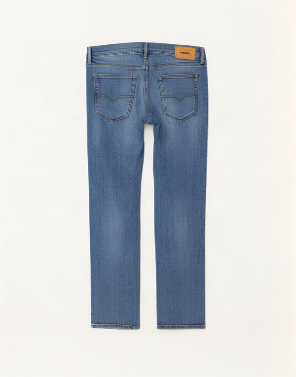 Jeans dritti D-Mihtry da donna Diesel W32 L30 cotone blu