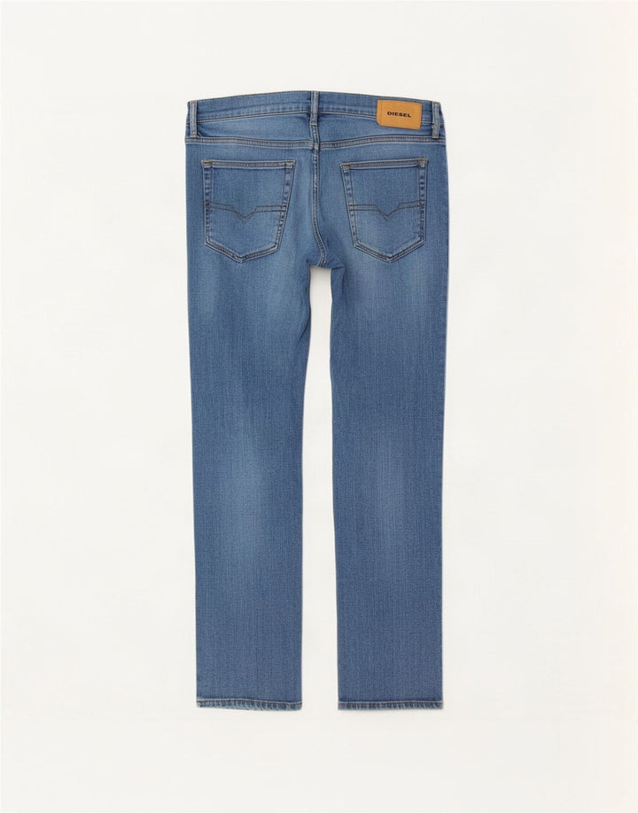 Jeans dritti D-Mihtry da donna Diesel W32 L30 cotone blu