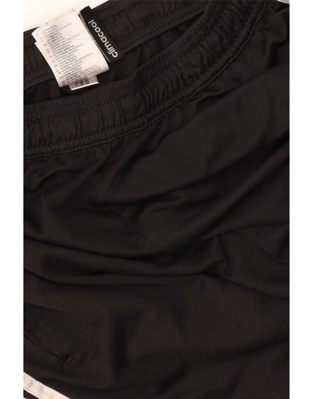 Pantaloncini sportivi Adidas Climacool da uomo grandi in poliestere nero