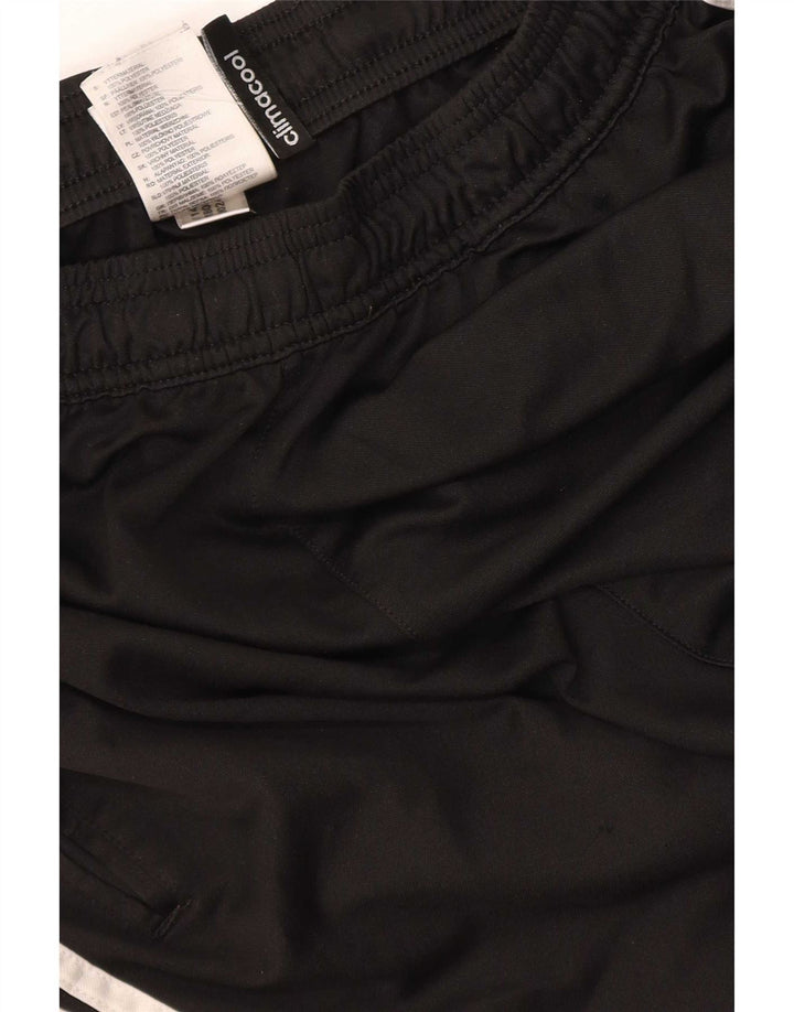Pantaloncini sportivi Adidas Climacool da uomo grandi in poliestere nero