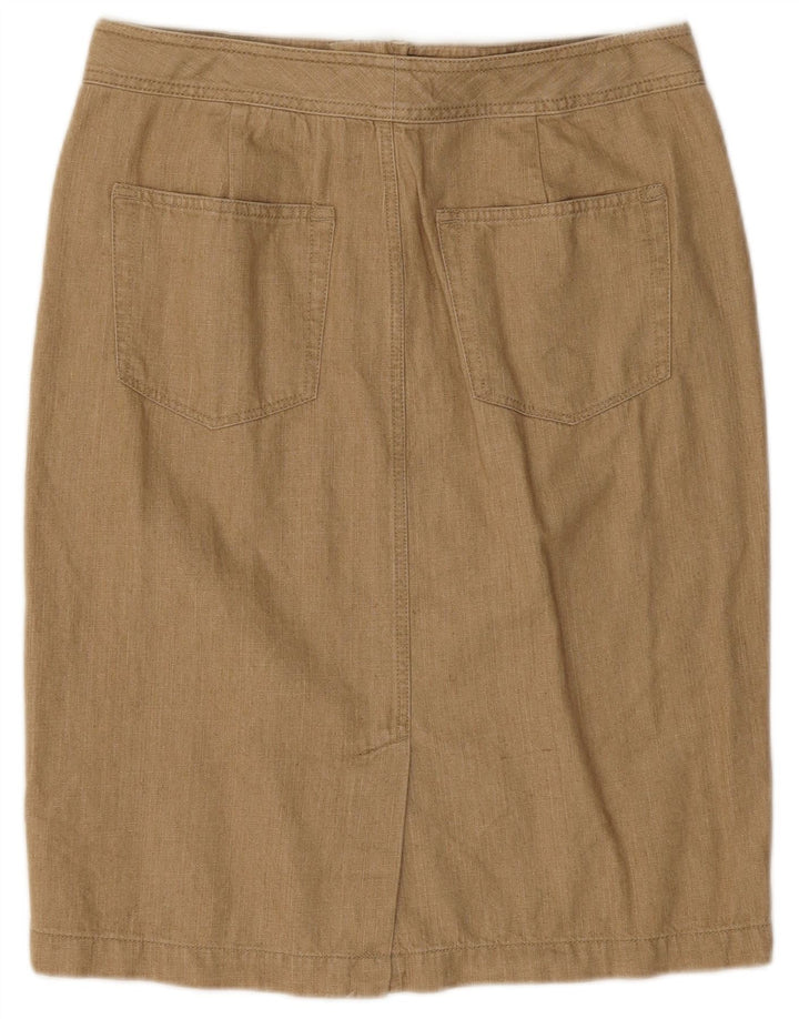 Gonna tubino da donna RALPH LAUREN US 4 Small W30 Cotone Beige