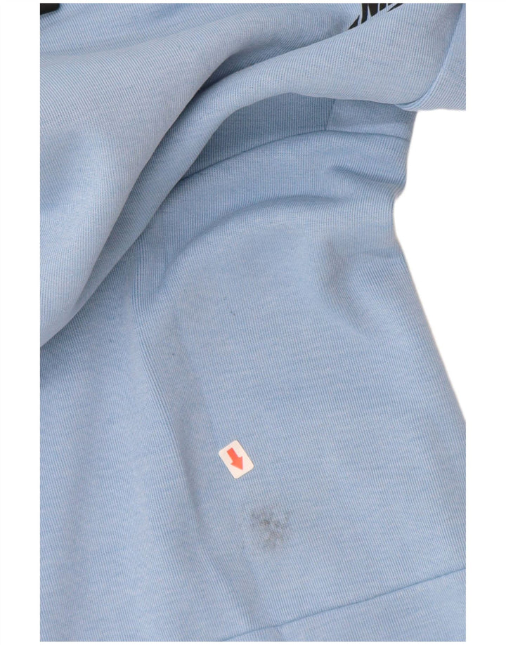 NIKE Pantaloni da tuta da donna Joggers UK 14 Large Blu Cotone