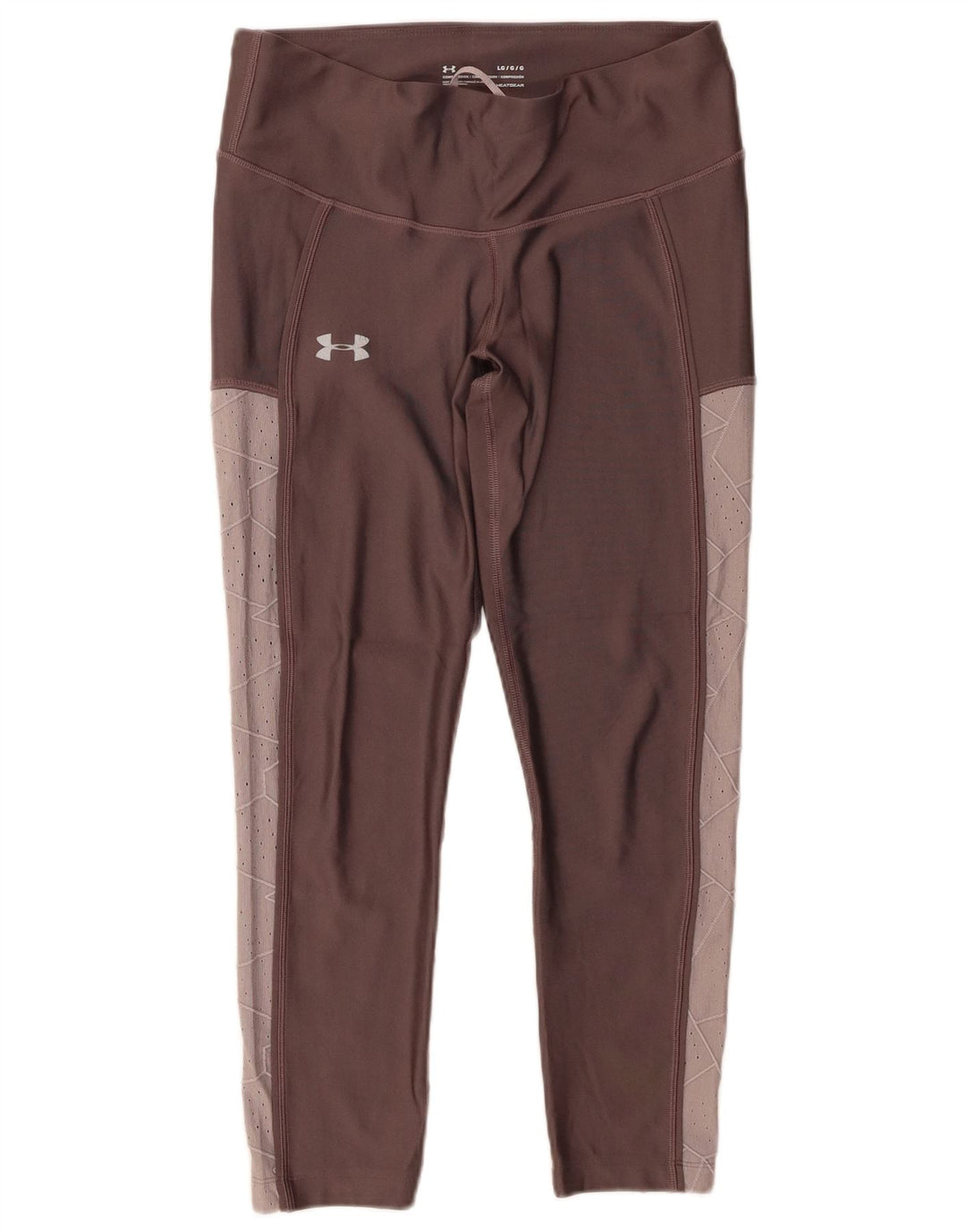 Leggings da donna Under Armour UK 16 Large Marrone Colorblock