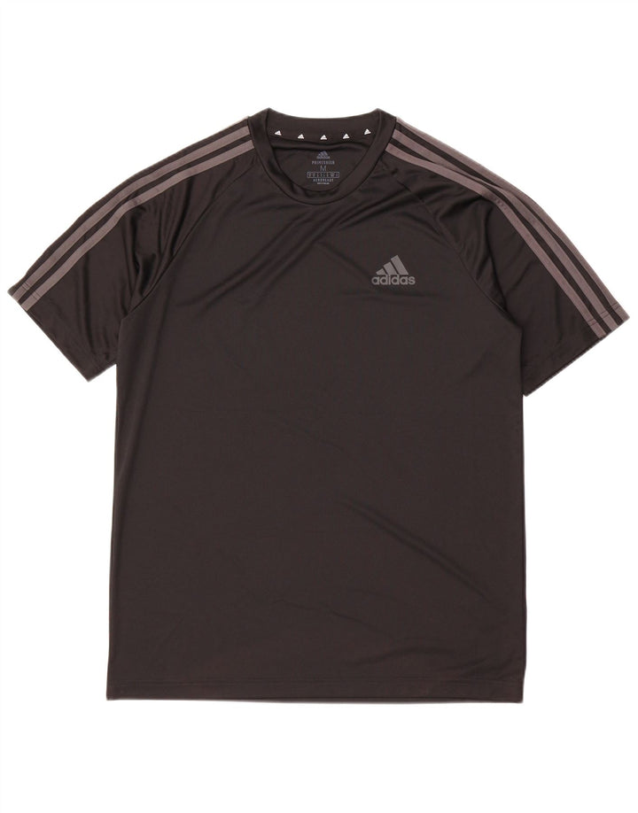 T-shirt Adidas Aeroready da uomo, media, in poliestere nero