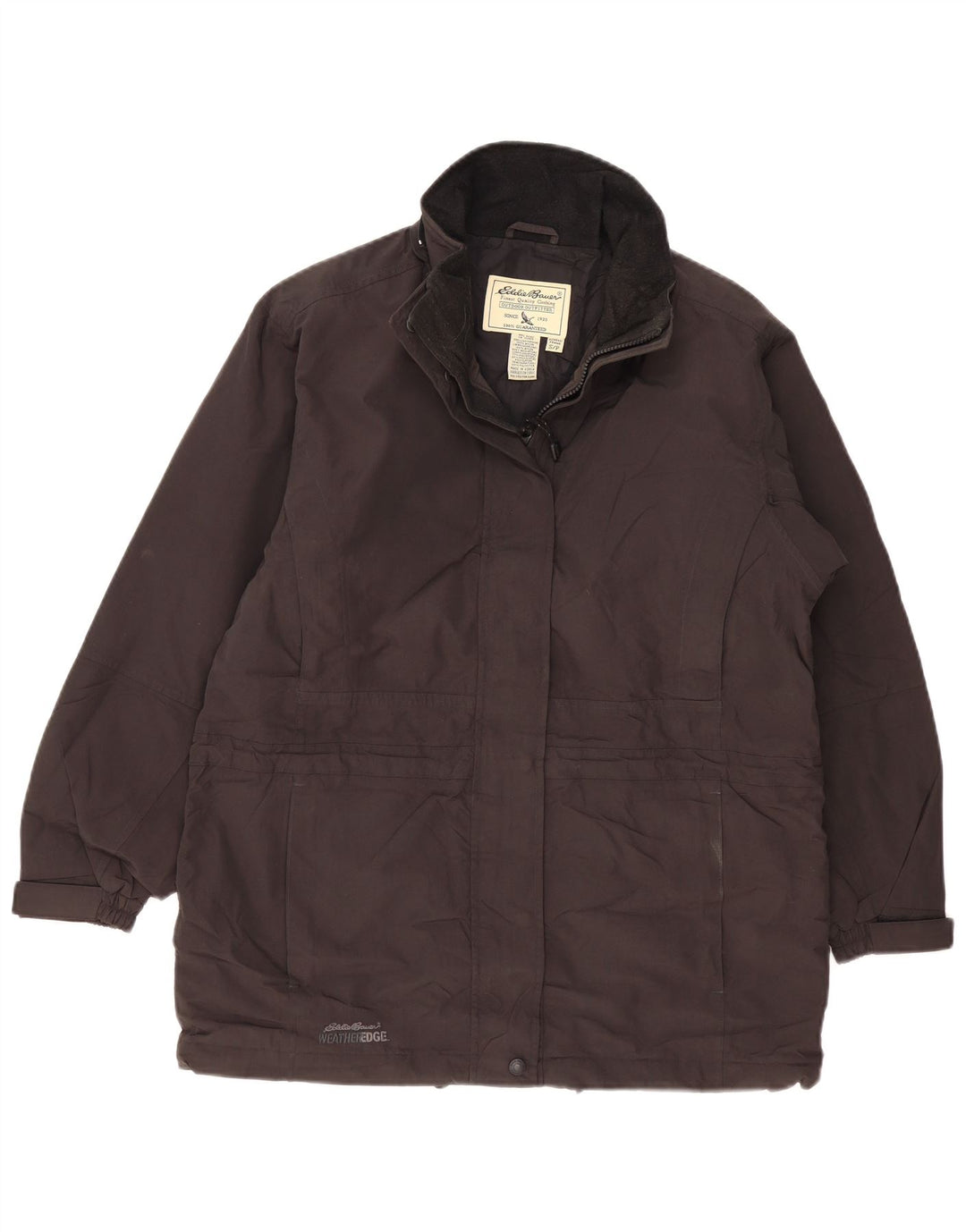 Giacca a vento da donna EDDIE BAUER Weather Edge UK 10 piccola nera