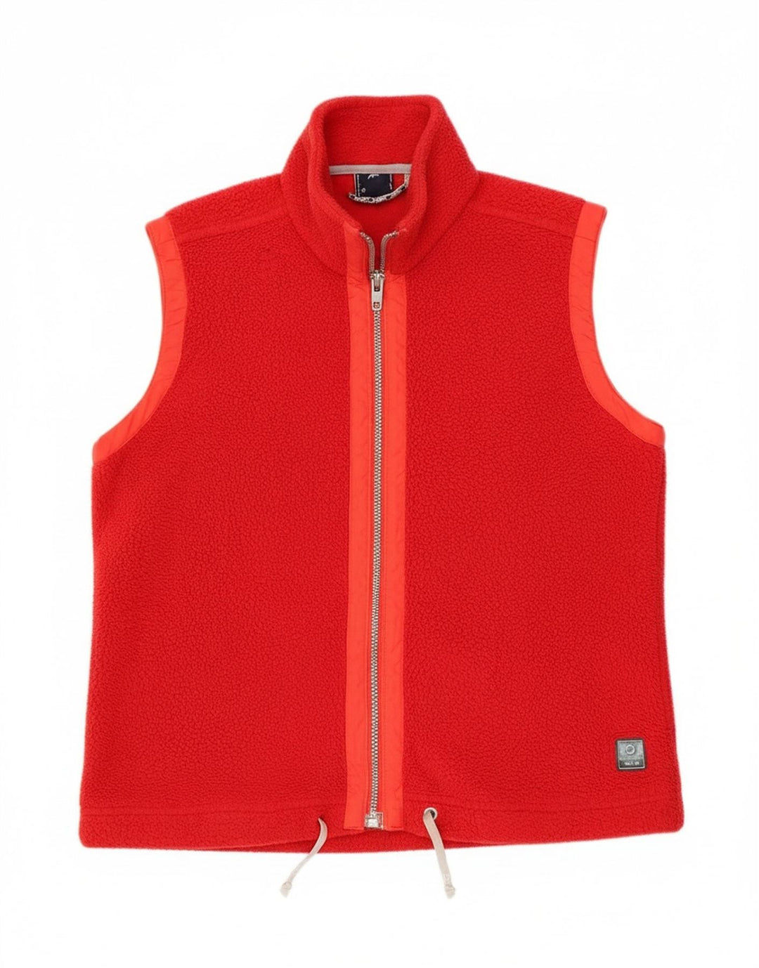 Gilet in pile da donna Murphy & Nye UK 14 poliestere rosso medio