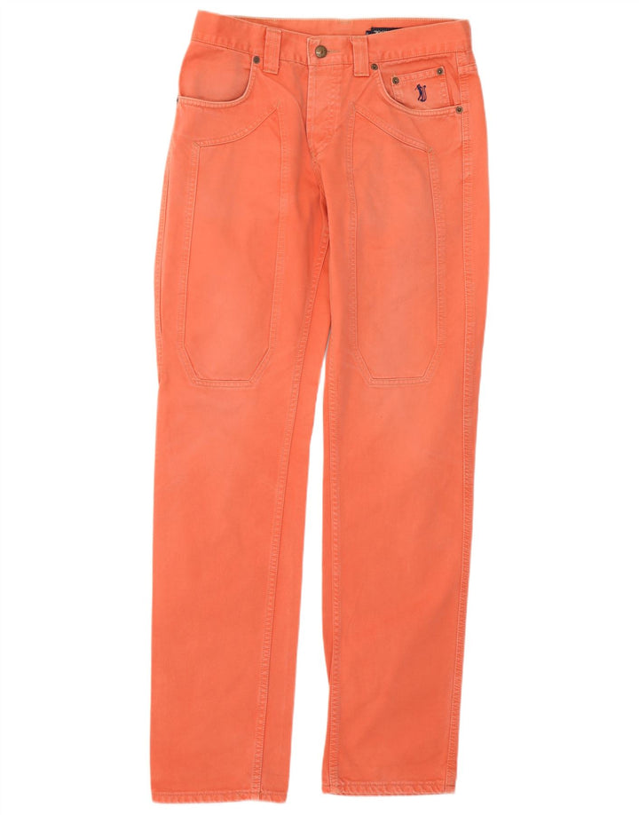 Jeans dritti da uomo Jeckerson W32 L33 cotone arancione
