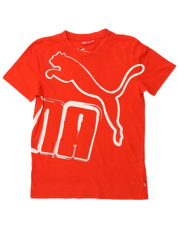 T-shirt grafica PUMA da uomo piccola rossa