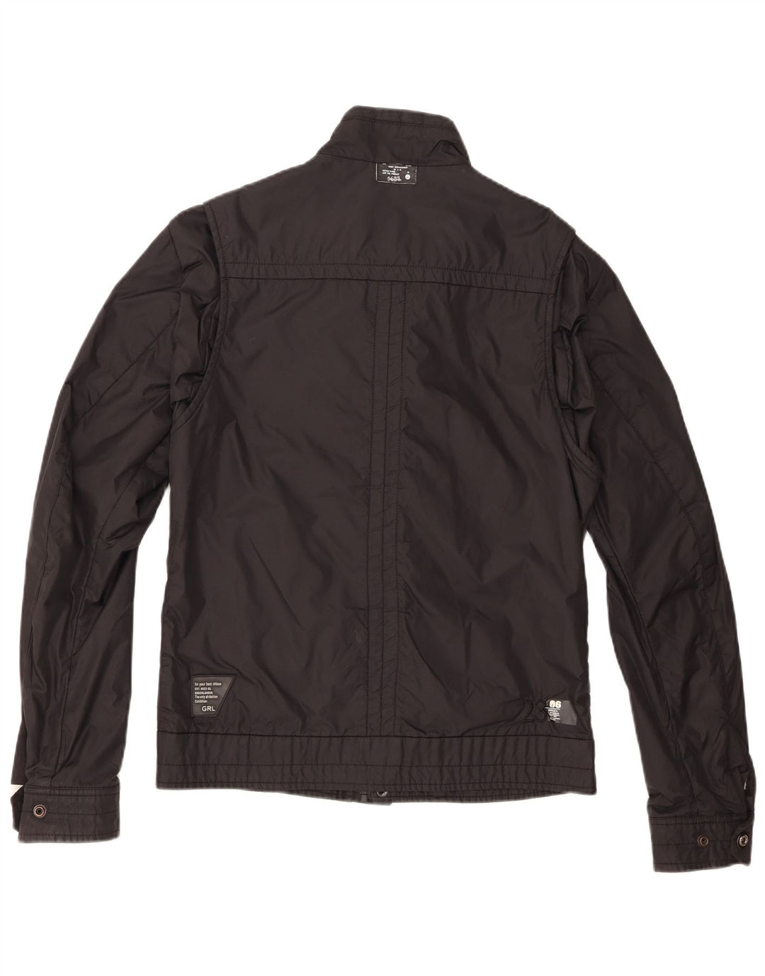 Giubbotto bomber da uomo vintage UK 40 grande cotone nero