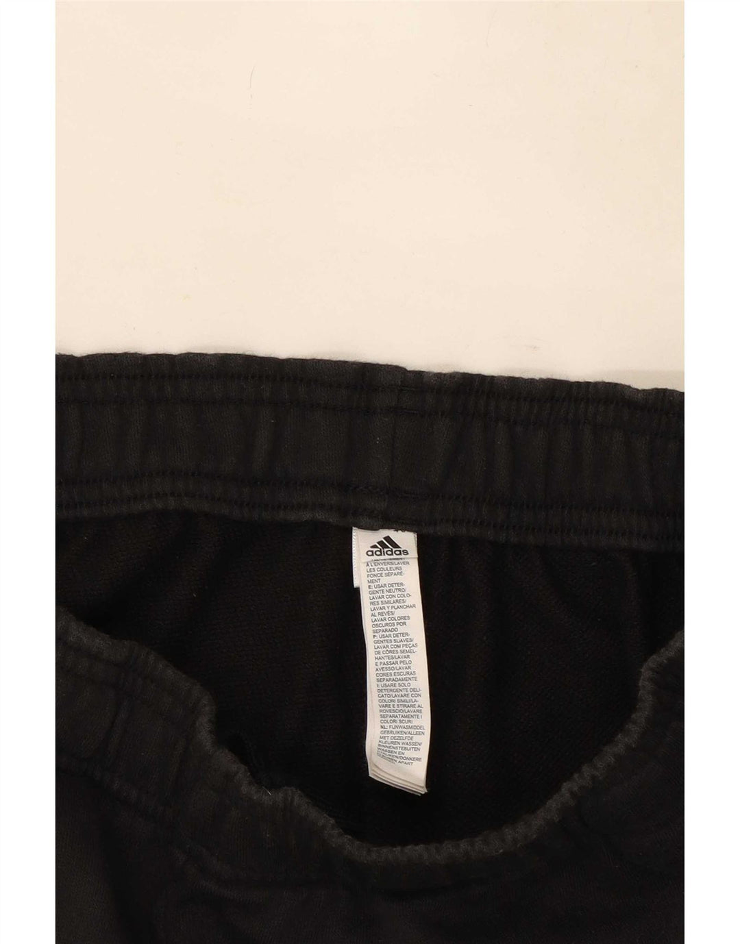 Pantaloni da tuta da uomo Adidas XS in cotone nero