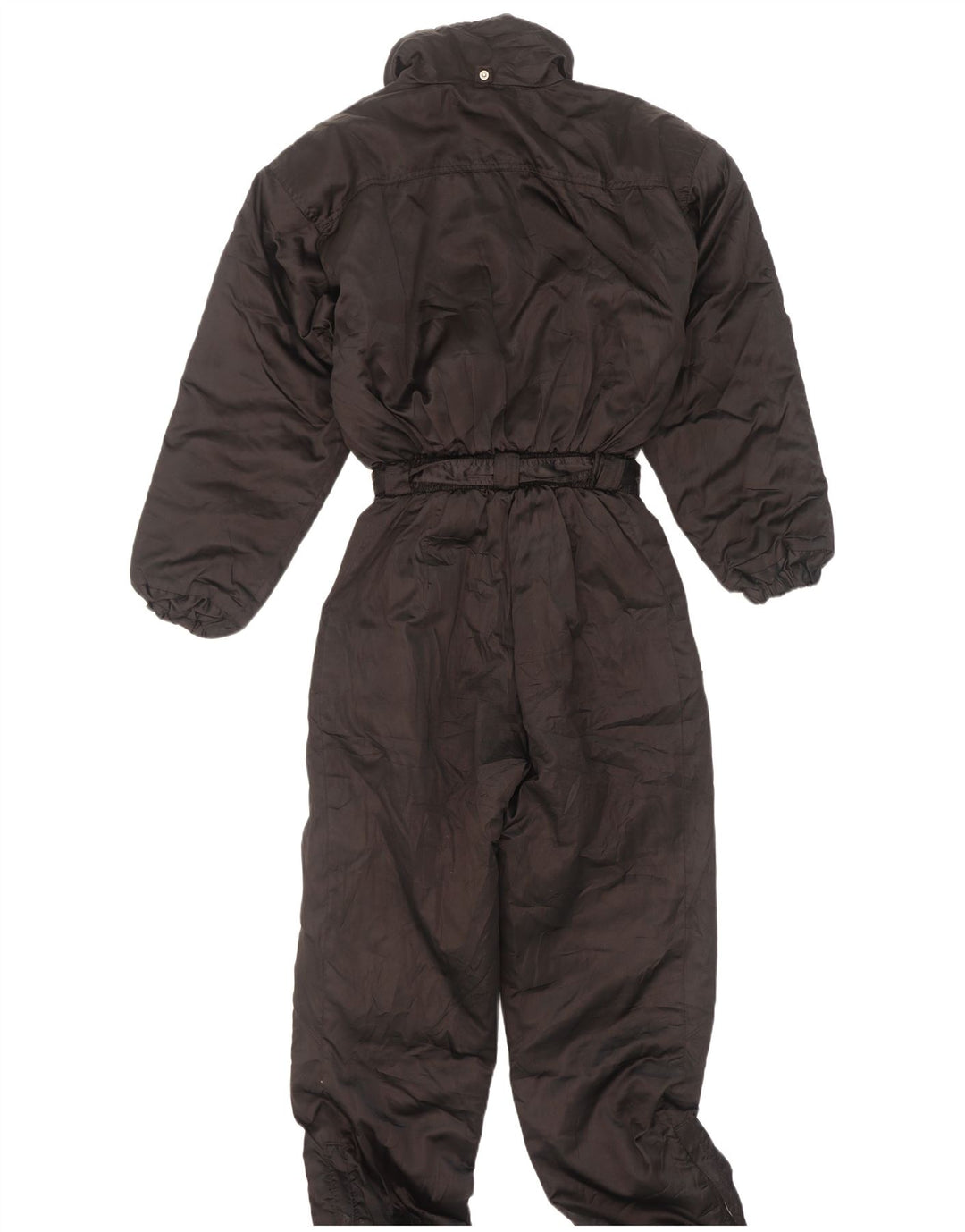 Tuta da sci vintage da donna IT 46 grande nera