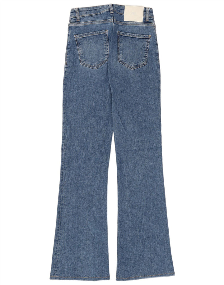 Jeans svasati da donna Zara EU 34 2XS W24 L31 Blu