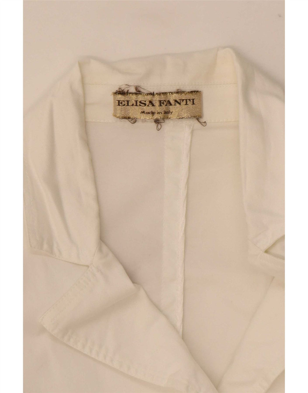 Giacca Blazer a 3 Bottoni da Donna Elisa Fanti IT 48 XL Colorblock Bianco