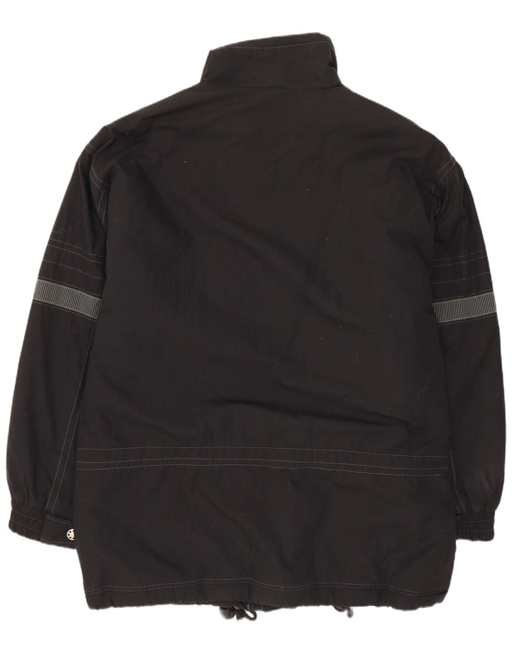 Giacca a vento da uomo VINTAGE UK 42 XL poliestere nero