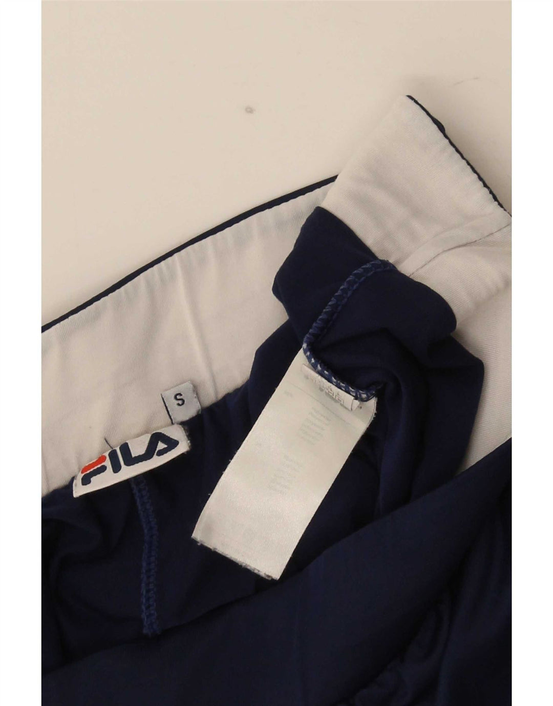 Gonna da tennis da donna Fila UK 10 Small Blu Navy Poliestere