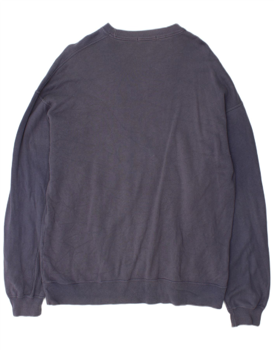 Felpa da uomo Marks & Spencer, grande, in cotone blu navy