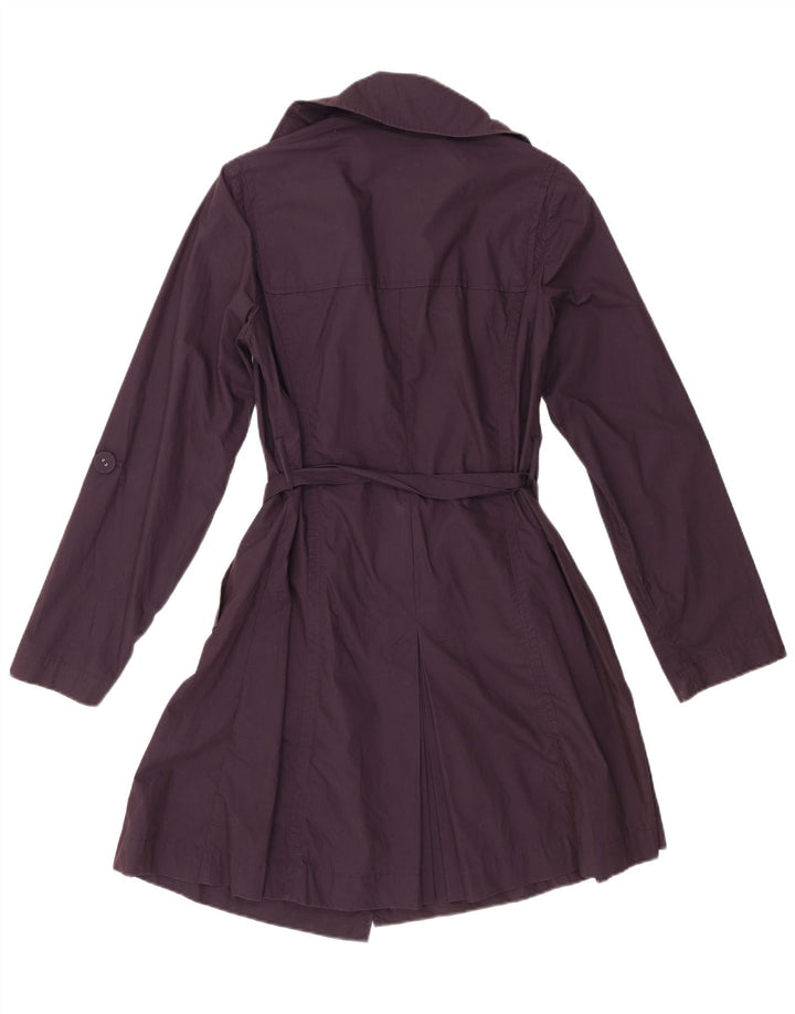Trench da donna Marks & Spencer UK 12 Cotone viola medio