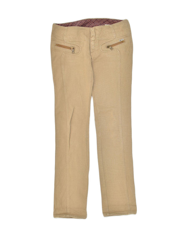Pantaloni casual dritti da donna GAS W34 L34 Cotone beige