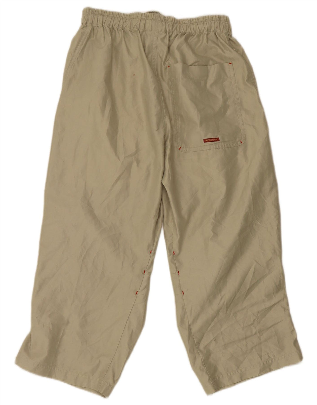 Pantaloni da tuta Capri da uomo Quiksilver piccoli in poliestere beige
