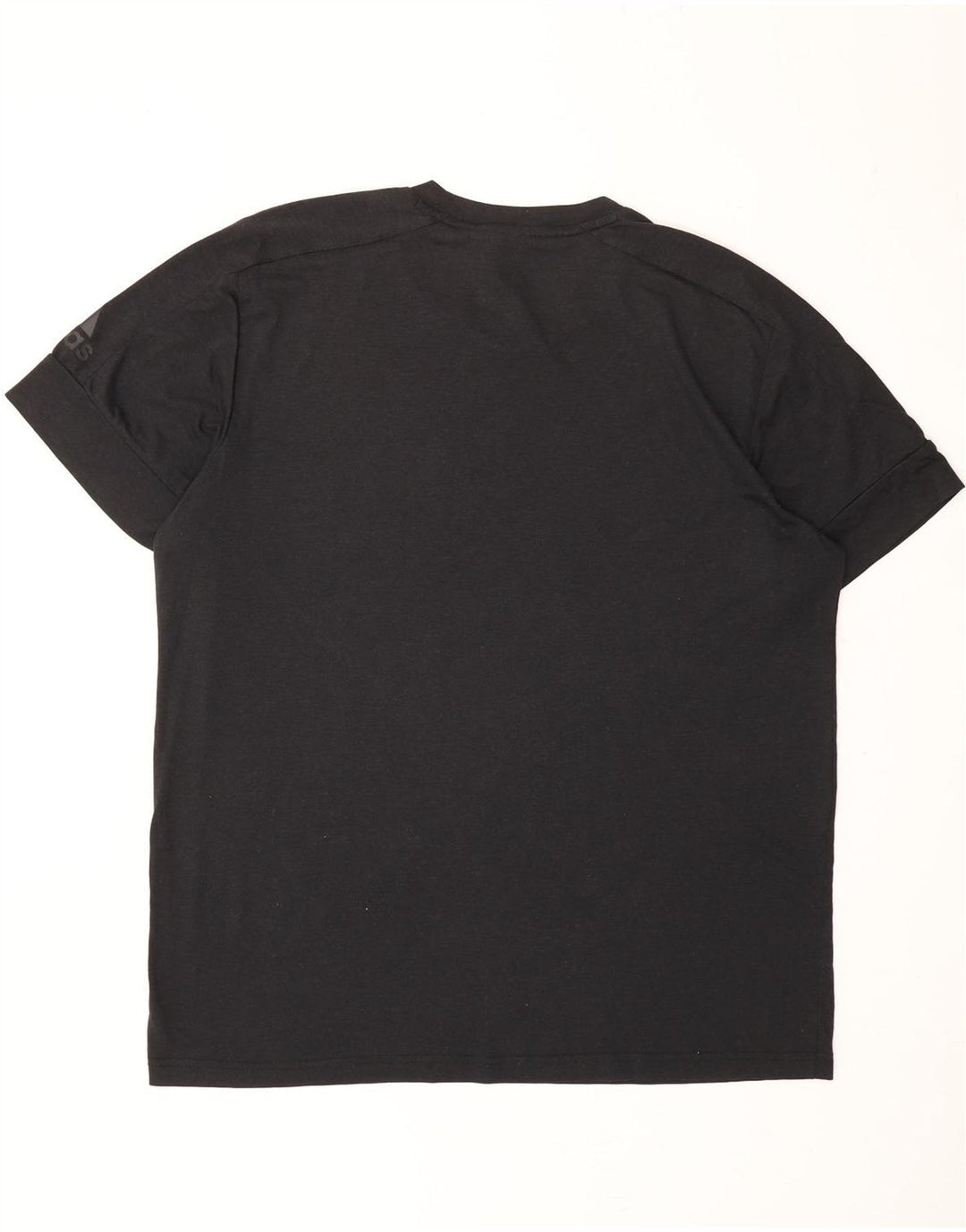 ADIDAS Mens T-Shirt Top Large Black Vintage Adidas and Second-Hand Adidas from Messina Hembry 