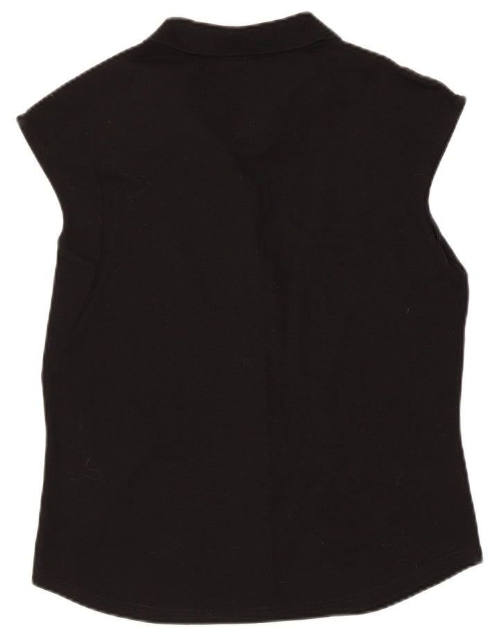 Camicetta senza maniche da donna Lacoste taglia 42 grande cotone nero